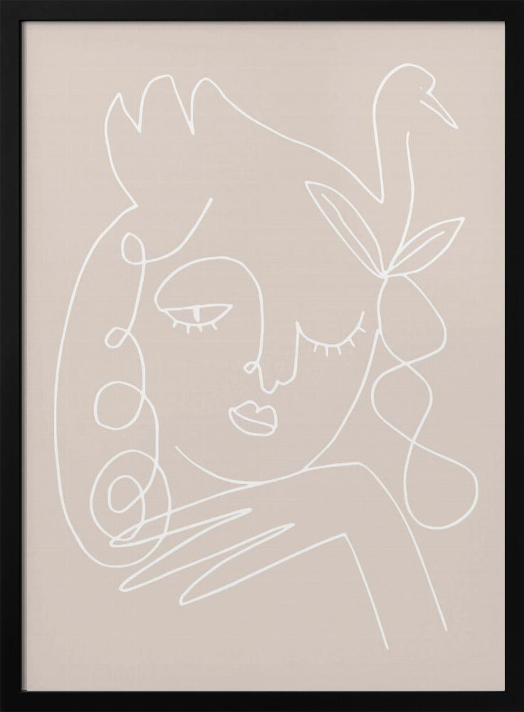 The Swan Beige | Poster