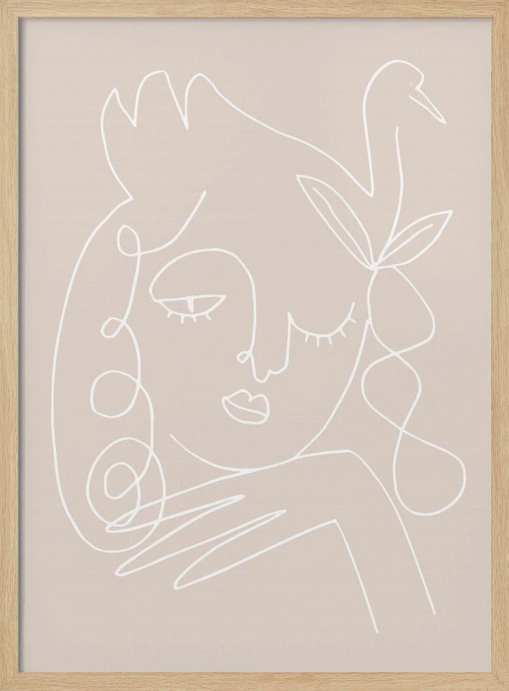 The Swan Beige | Poster