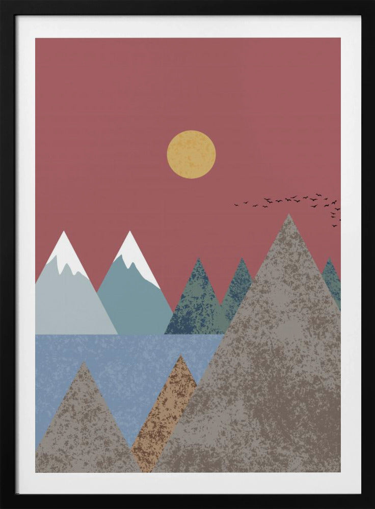 Berglandschap | Poster