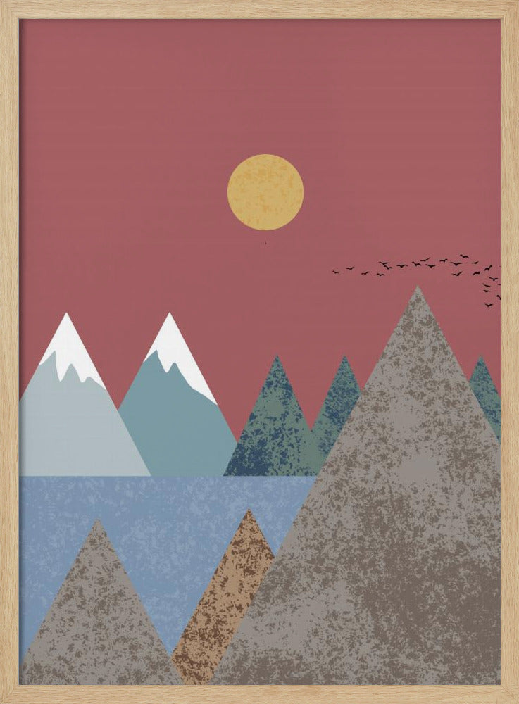 Berglandschap | Poster