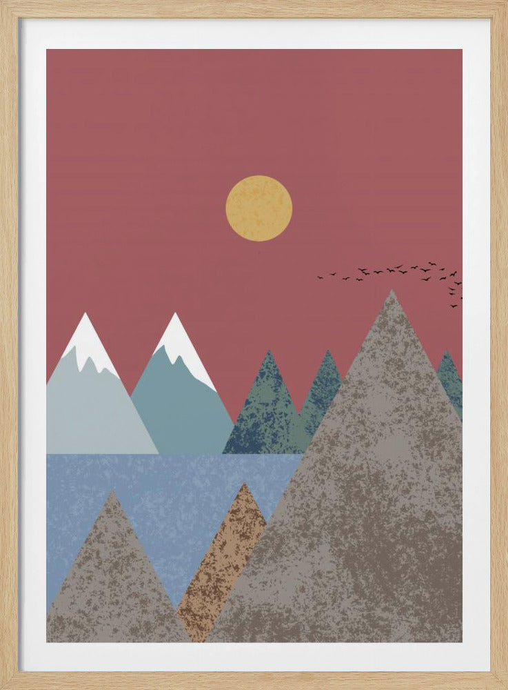 Berglandschap | Poster