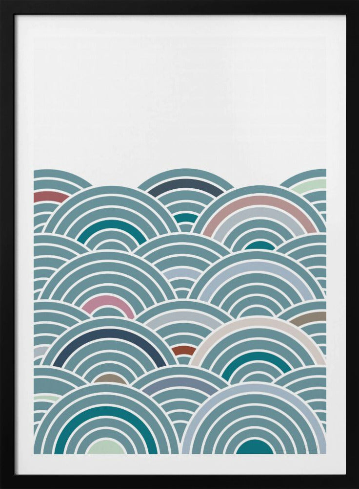 Zee van regenbogen | Poster