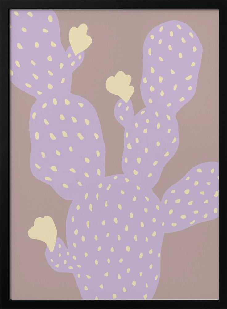 Lila Cactus | Poster