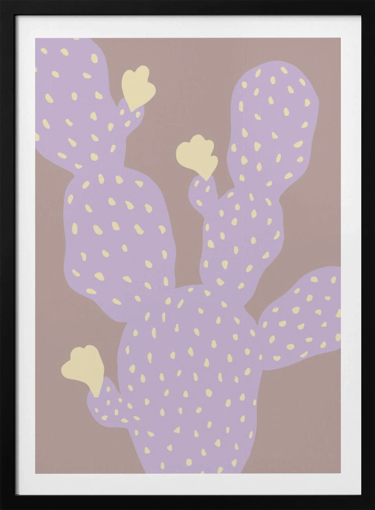 Lila Cactus | Poster