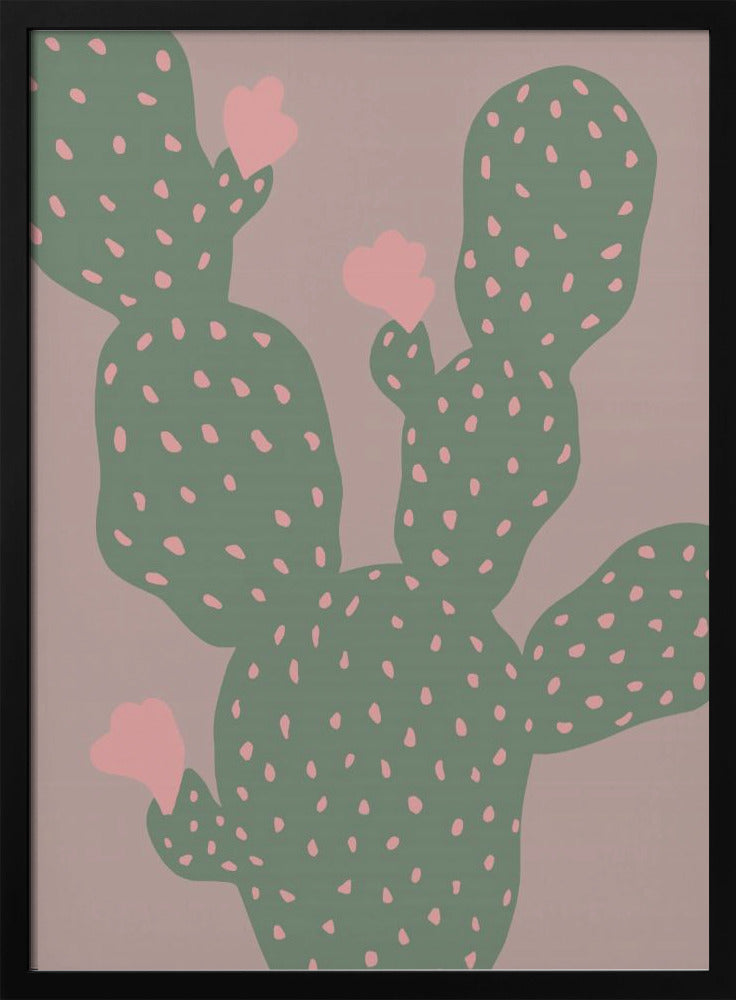 Groene Cactus | Poster