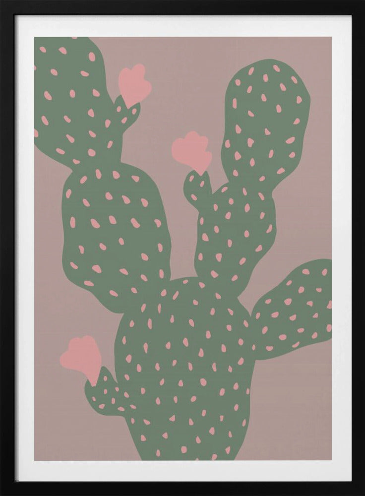 Groene Cactus | Poster