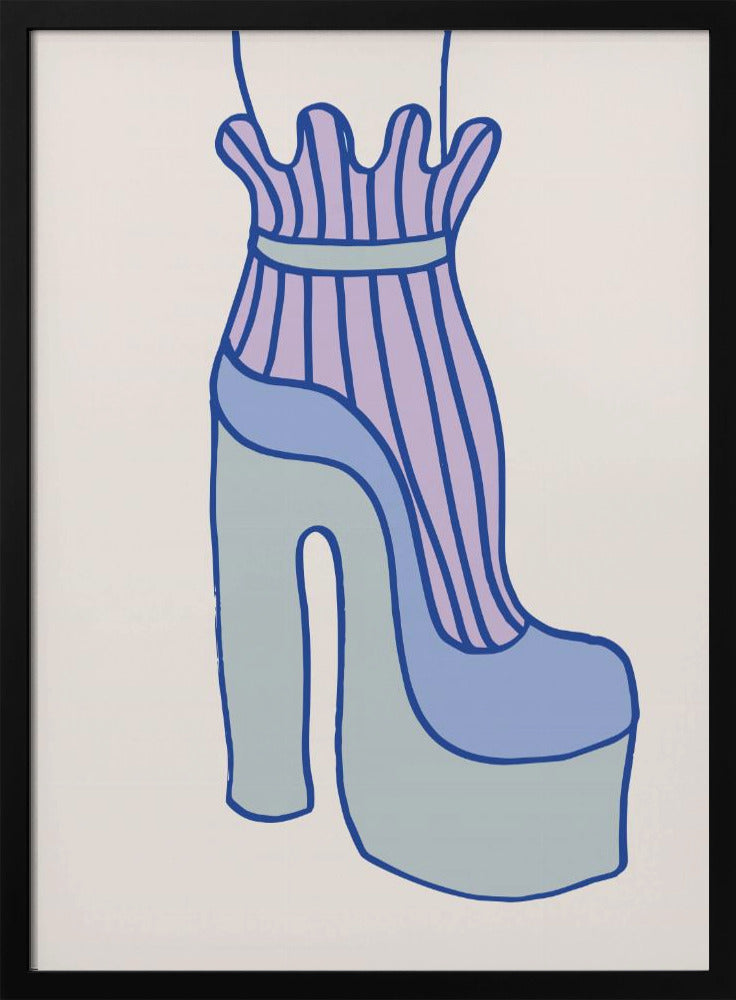 Blauwe Hak | Poster