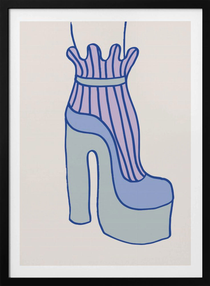 Blauwe Hak | Poster