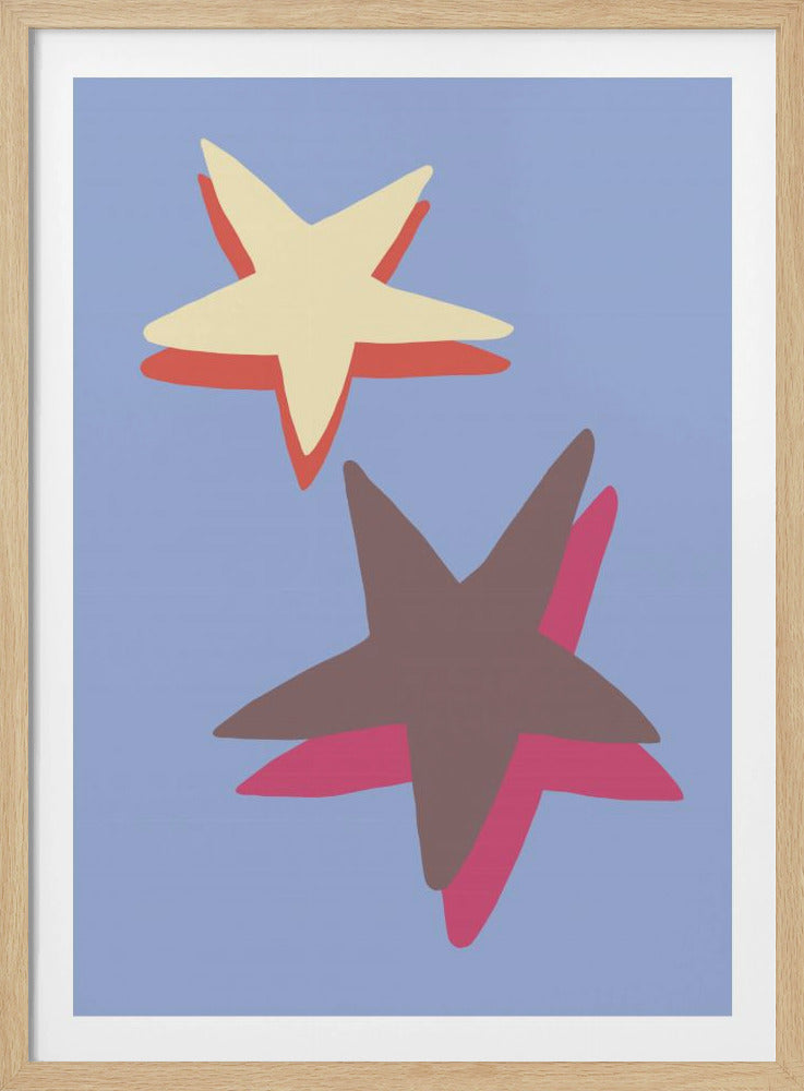 Blauwe Ster | Poster