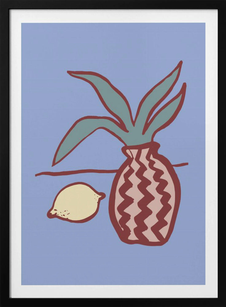Blauwe Citroen | Poster