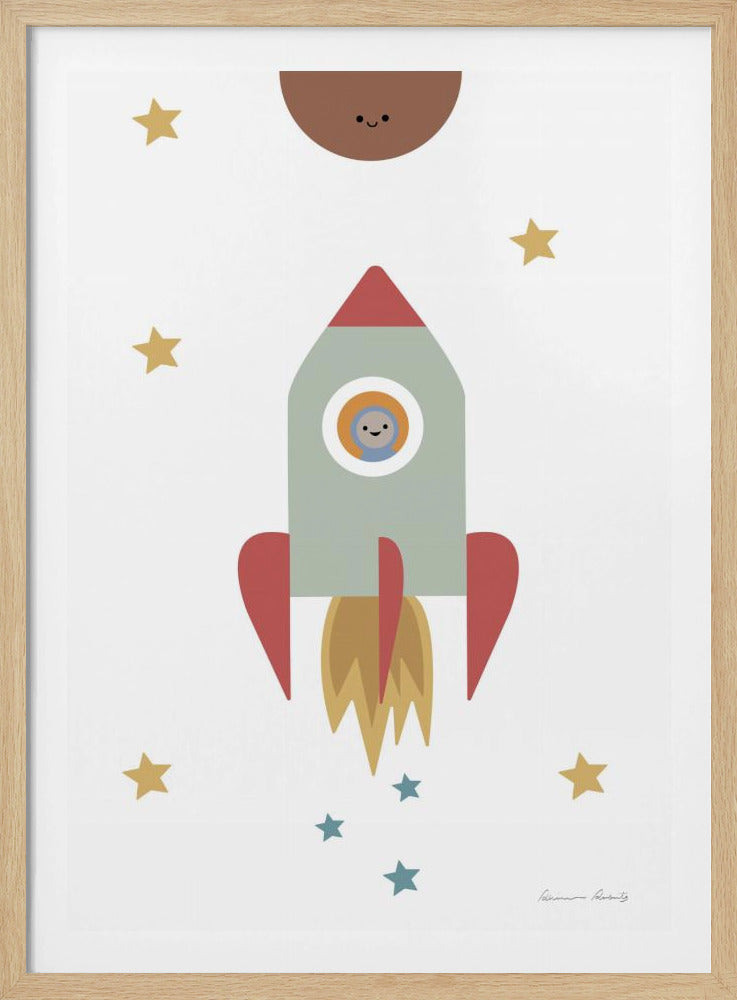 Zonneraket | Poster