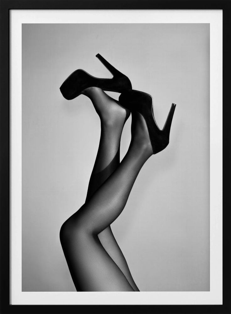 Fluwelen pumps | Poster