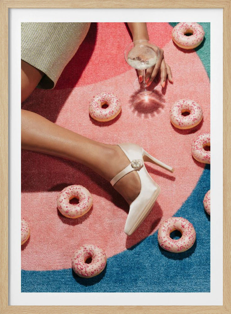 Roze Picknick #02 | Poster