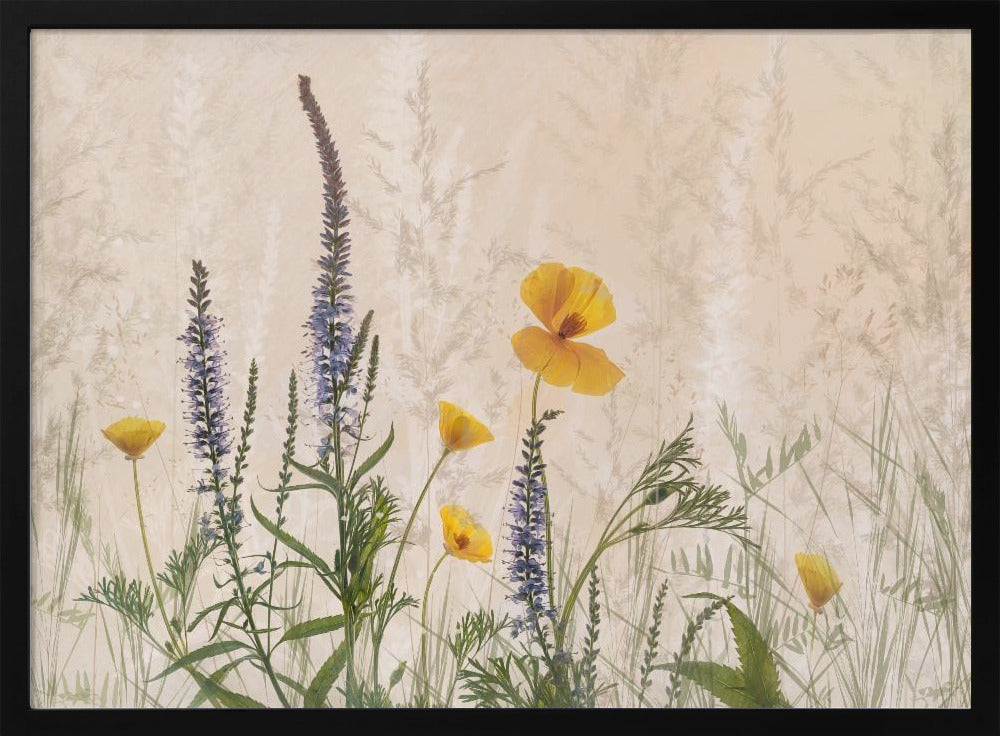 Dromen van bloemen | Poster
