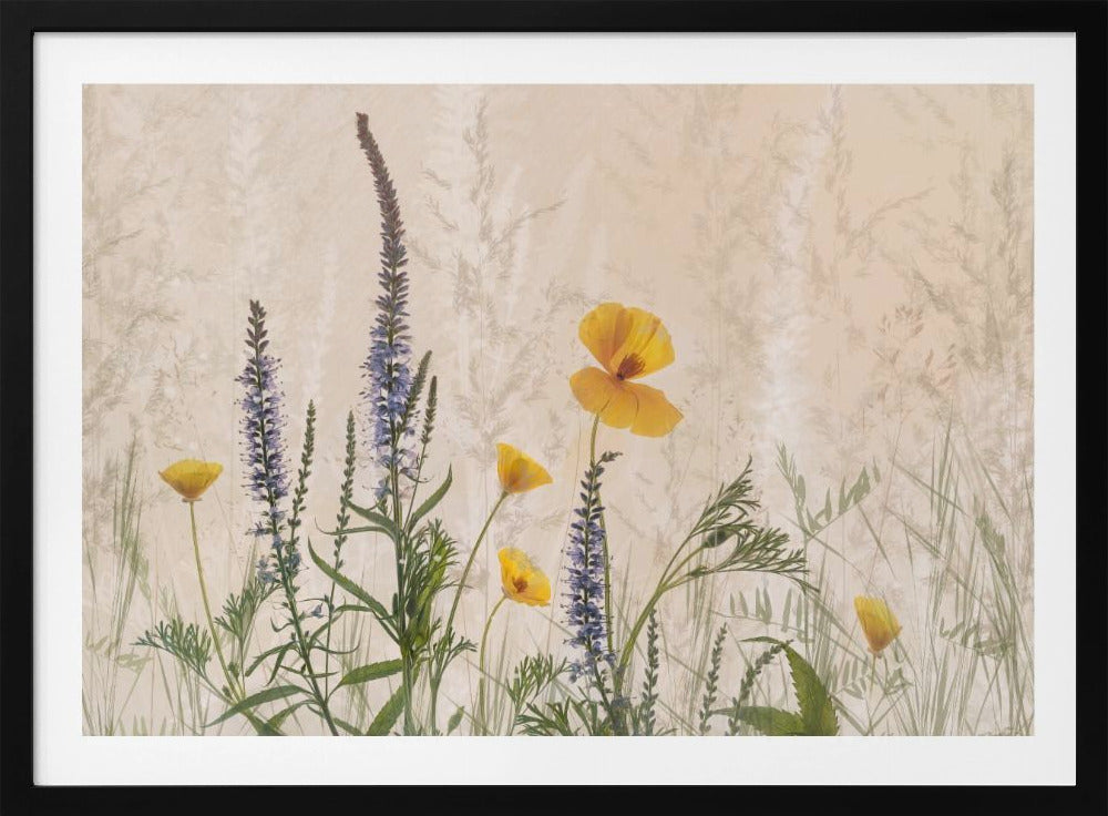 Dromen van bloemen | Poster