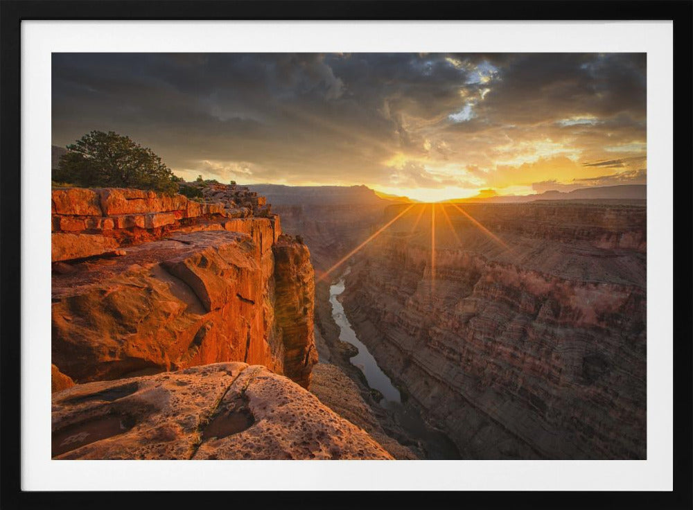 Zonsopgang boven de Grand Canyon | Poster