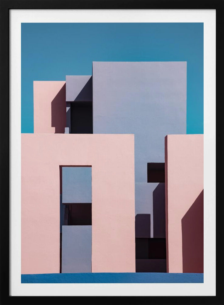 Muurschildering Rood #1 | Poster