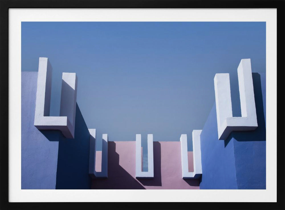 Muurschildering Rood #5 | Poster