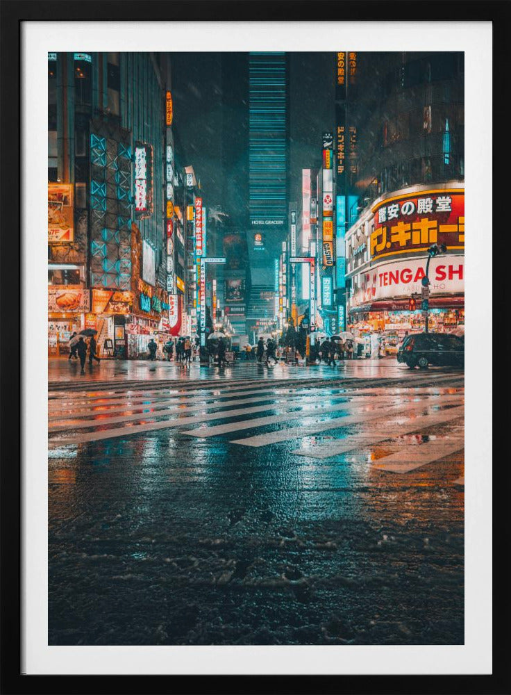 Op straat | Poster