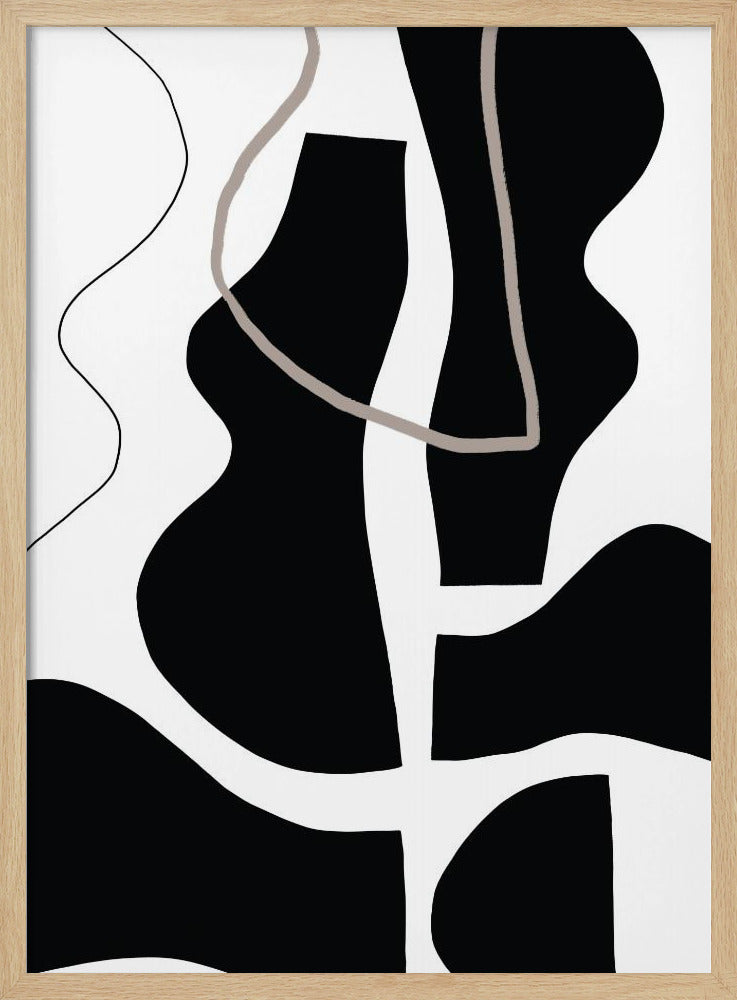 Flowing Silhouettes | Poster