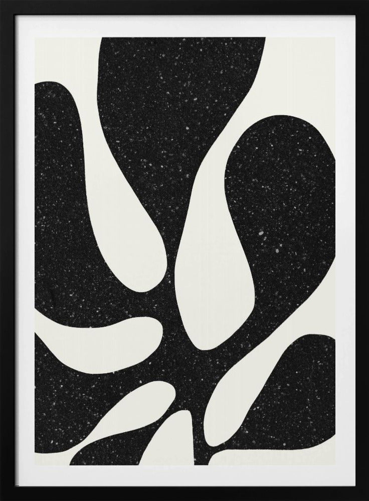 Organisch silhouet | Poster