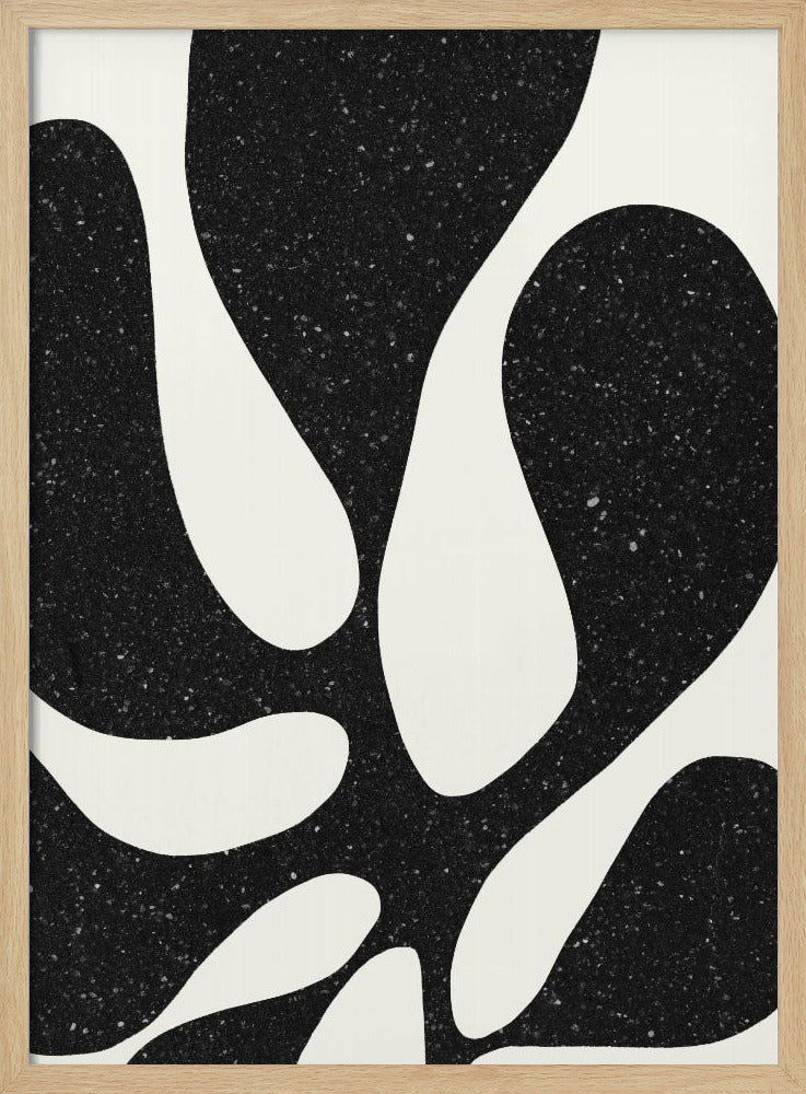 Organisch silhouet | Poster