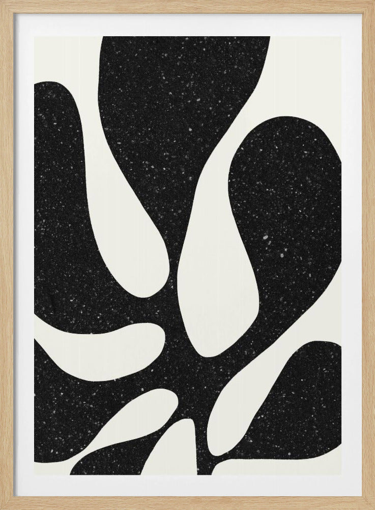 Organisch silhouet | Poster