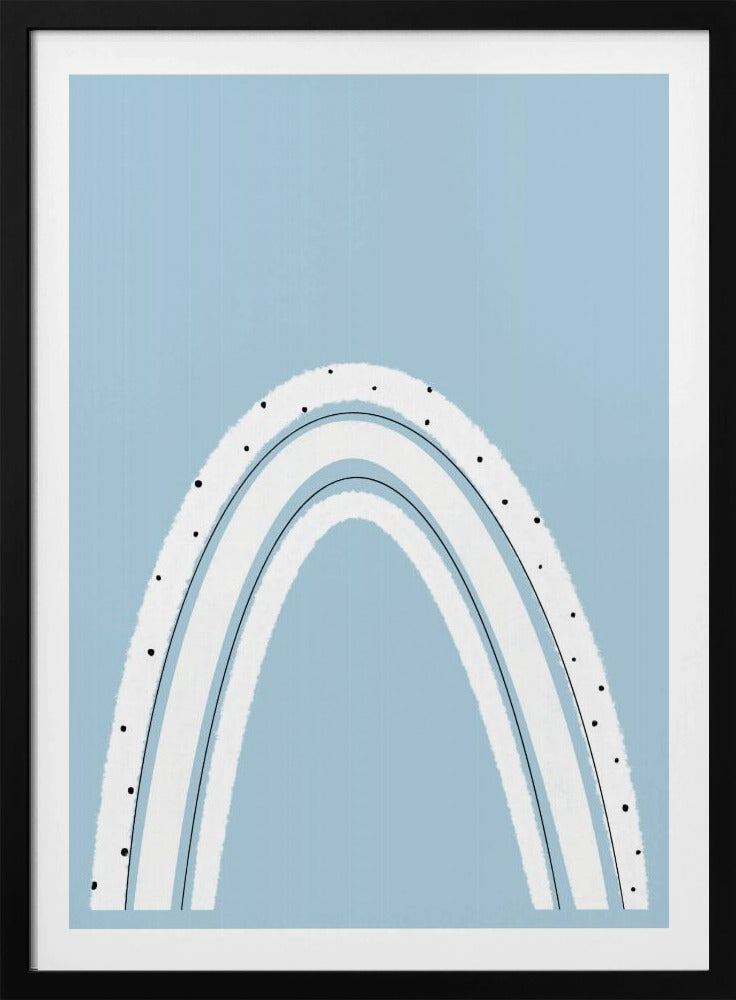 Black and White Rainbow | Poster