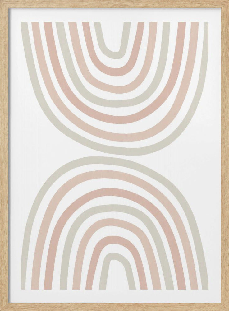 Symmetrische bogen | Poster