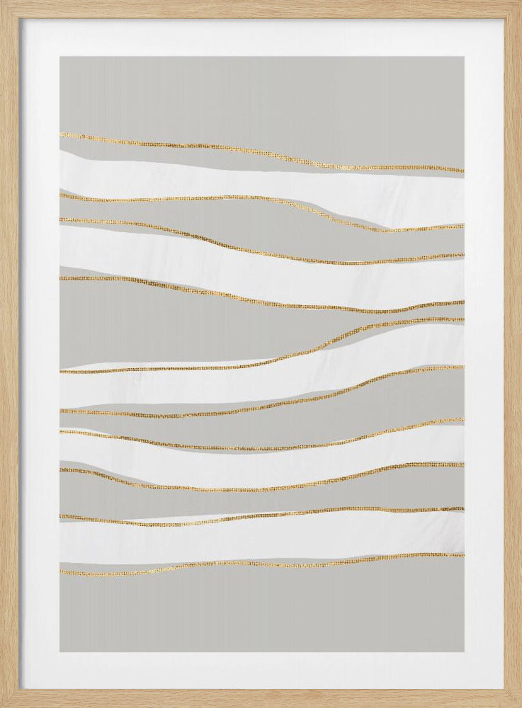 Vergulde Golven | Poster