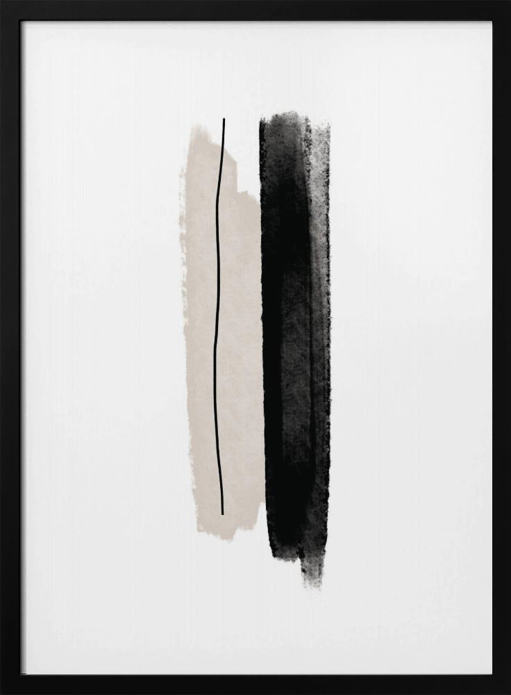 Monochroom evenwicht | Poster