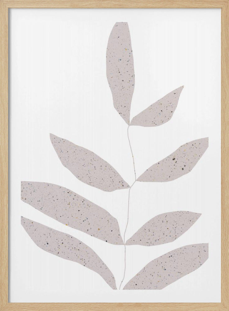 Delicate bladeren | Poster