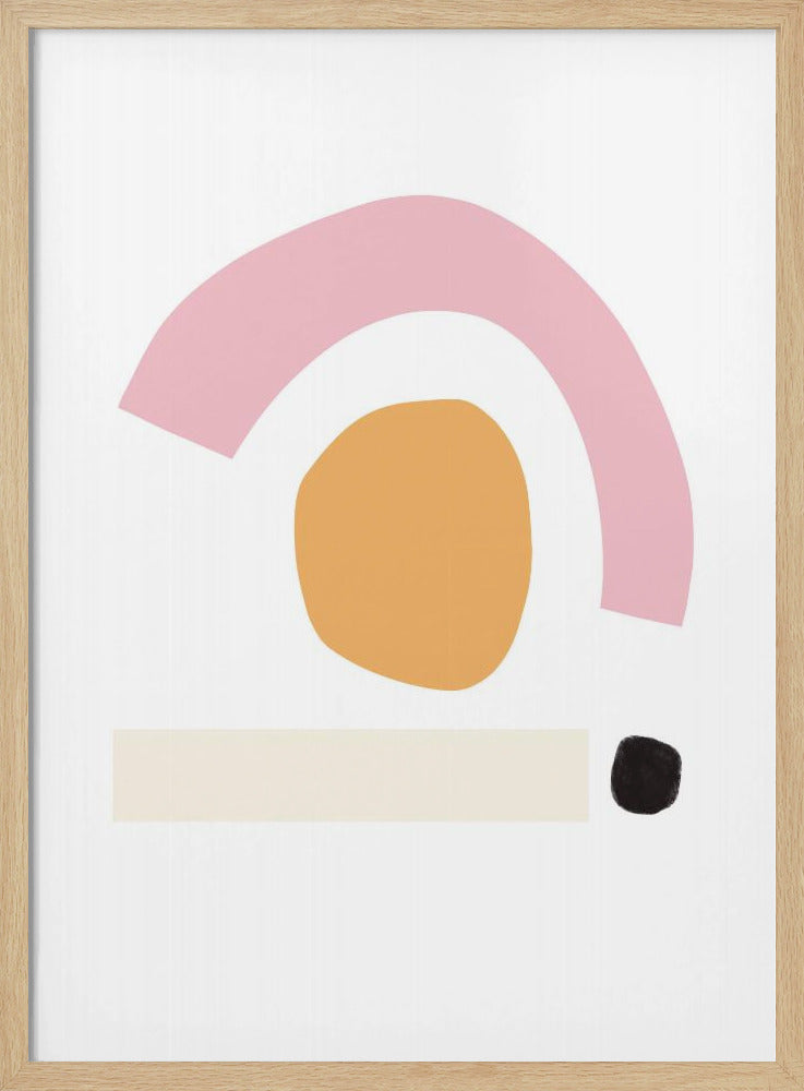 Minimalistische vormen | Poster