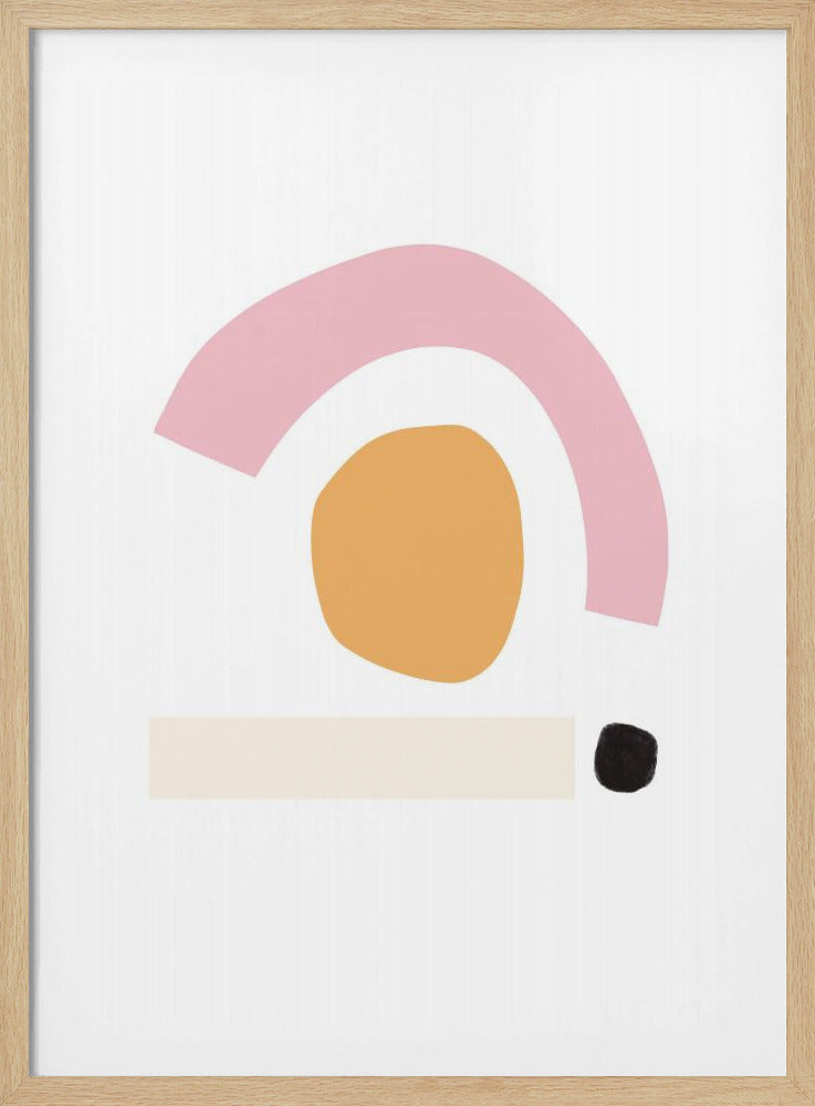 Minimalistische vormen | Poster