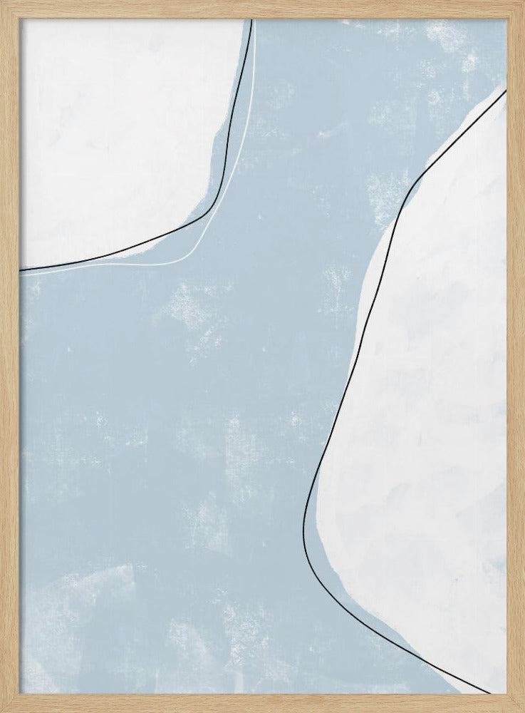 Minimalistische organische vormen | Poster