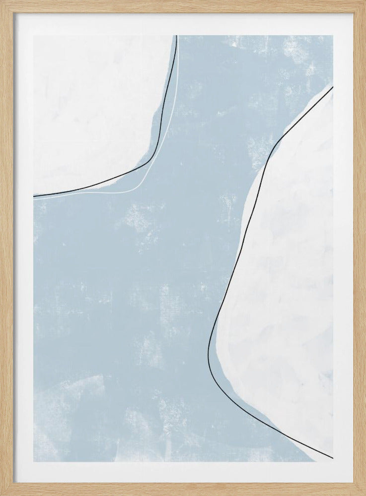 Minimalistische organische vormen | Poster
