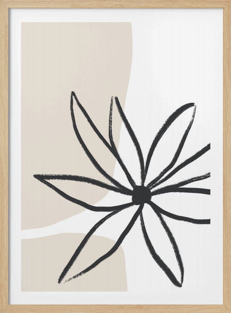 Eenvoudige bloemblaadjes | Poster