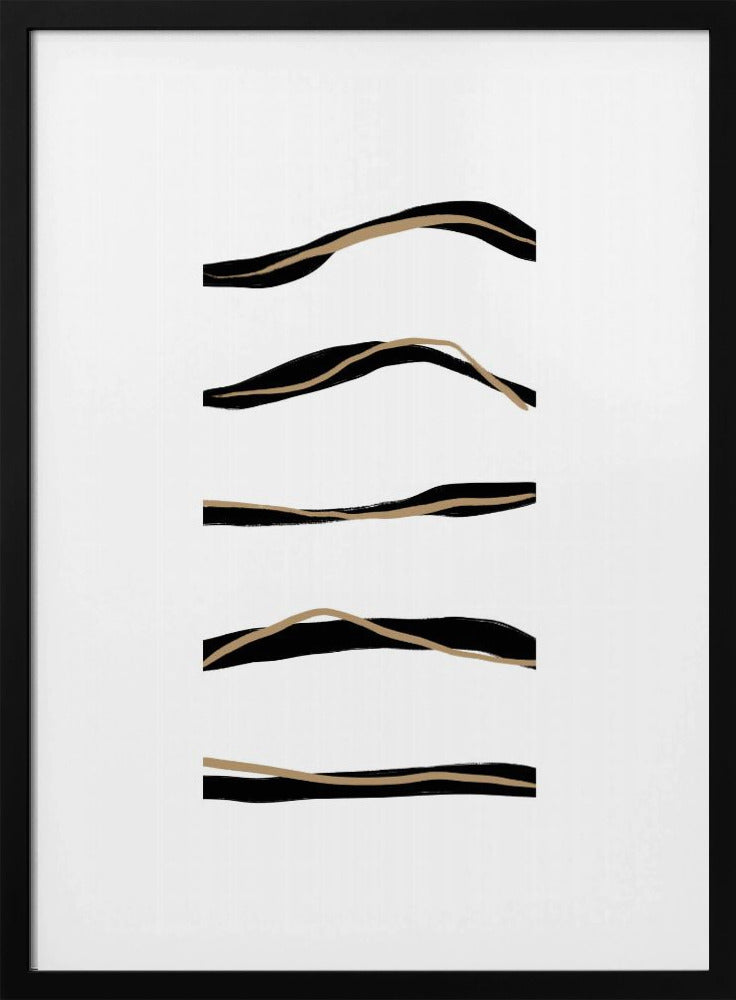 Flowing Stripes | Poster