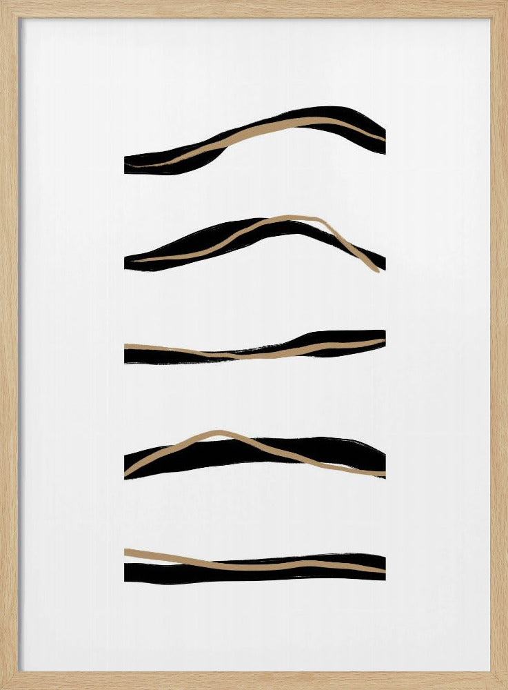Flowing Stripes | Poster