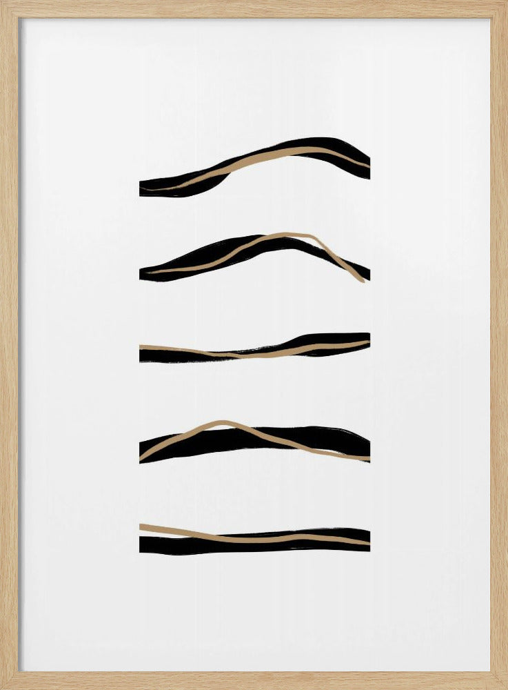 Flowing Stripes | Poster