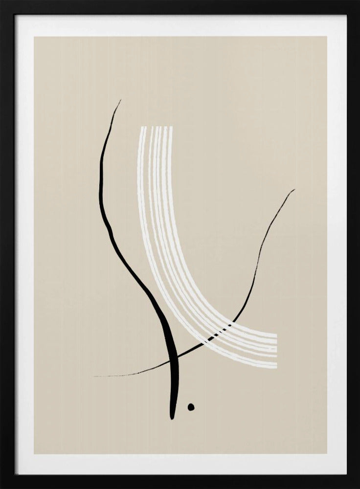 Gebogen elegantie | Poster