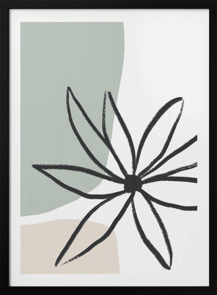 Bloemblaadjes van eenvoud | Poster