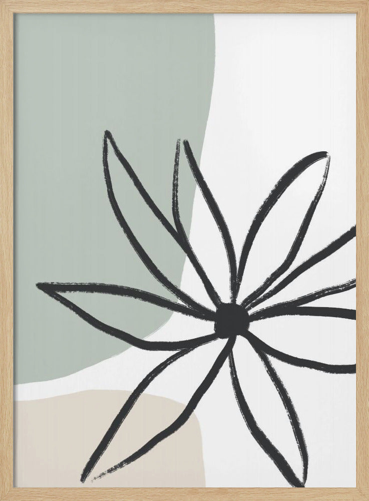 Bloemblaadjes van eenvoud | Poster