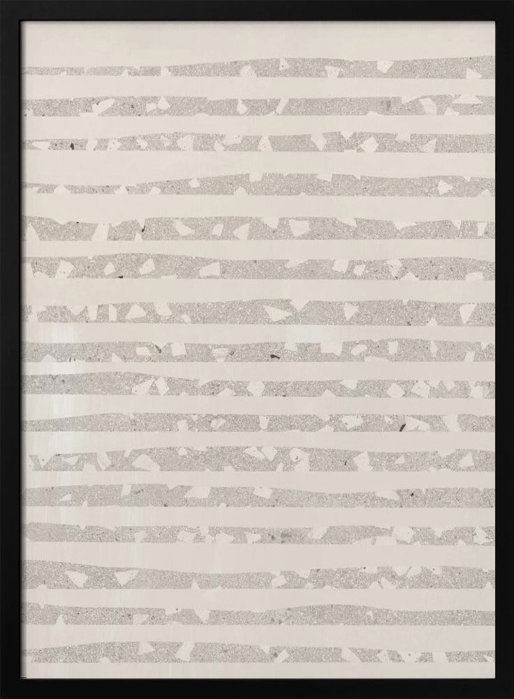 Gefragmenteerde strepen | Poster
