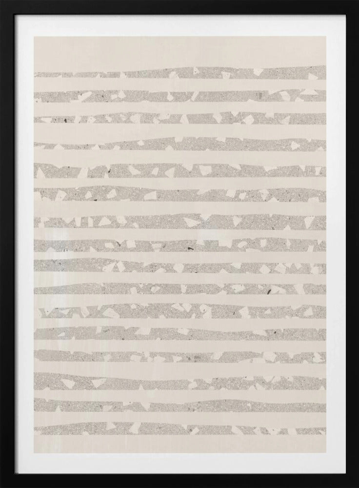 Gefragmenteerde strepen | Poster