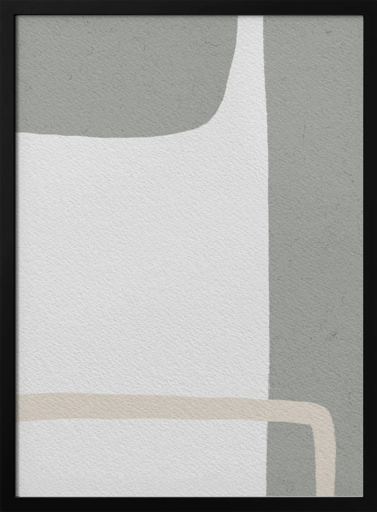 Abstract ontwerp met gedempte tinten | Poster