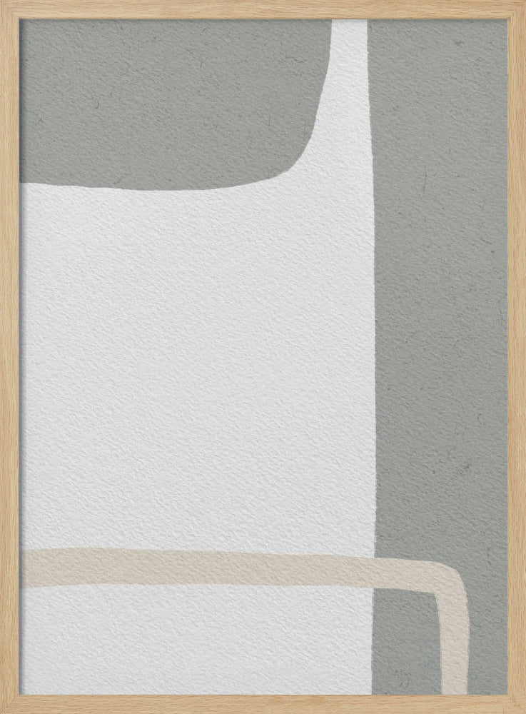 Abstract ontwerp met gedempte tinten | Poster