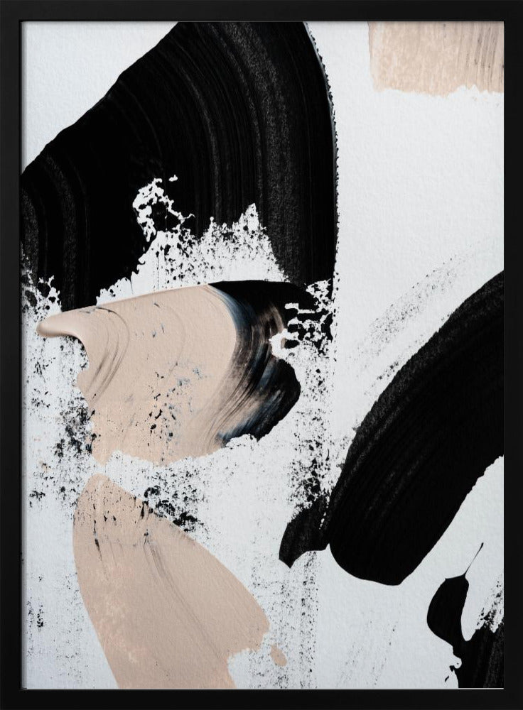 Zwart en Naakt | Poster
