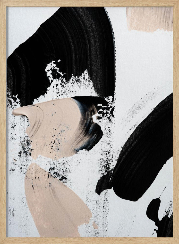 Zwart en Naakt | Poster