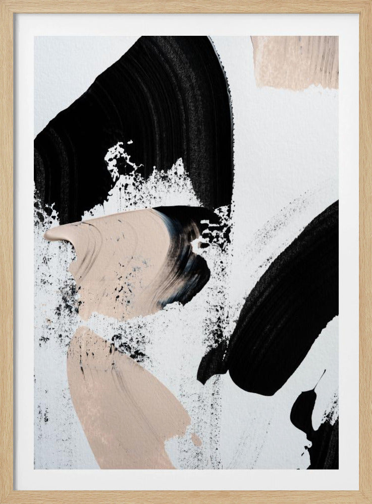 Zwart en Naakt | Poster